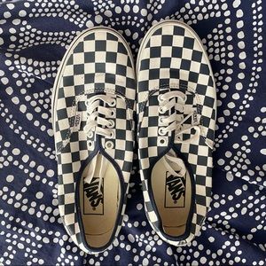Checkerboard Vans Authentic